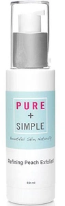 Pure + Simple Refining Peach Exfoliant