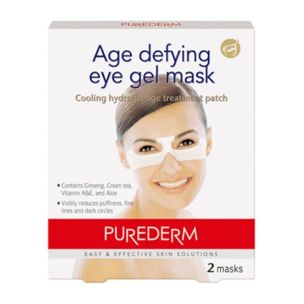 PUREDERM Age Defying Eye Gel Mask - 2pcs