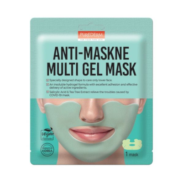 PUREDERM Anti-Maskne Multi Gel Mask - 1pc