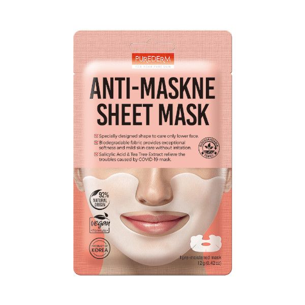 PUREDERM Anti-Maskne Sheet Mask - 1pc