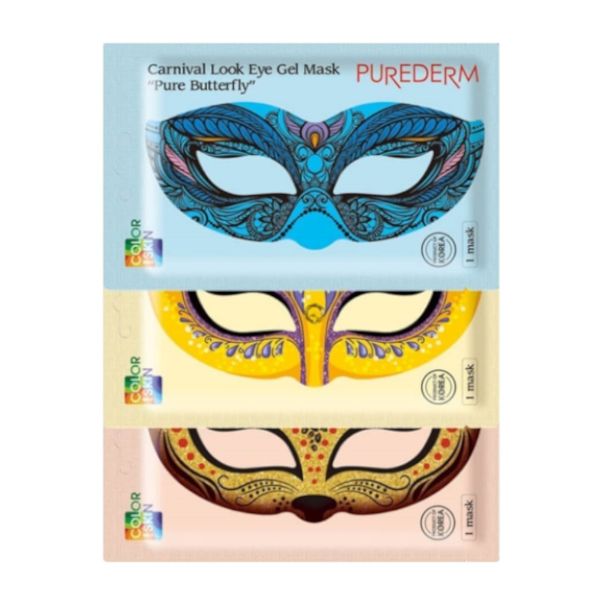 PUREDERM Carnival Look Eye Gel Mask - 1pc