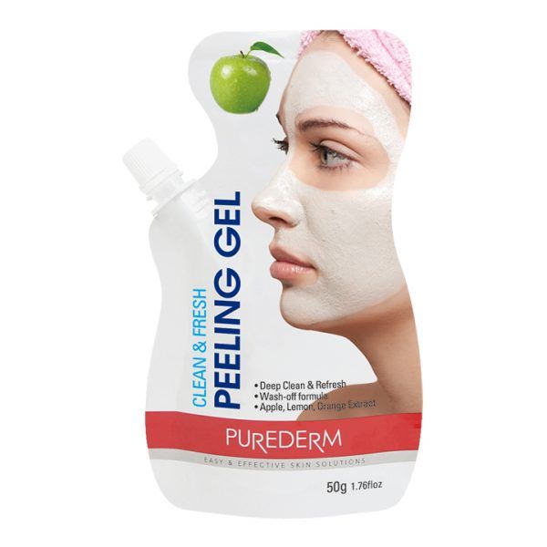 PUREDERM Clean & Fresh Peeling Gel Apple - Spout - 50g
