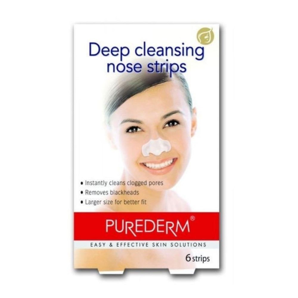 PUREDERM Deep Cleansing Nose Strips - 6pcs