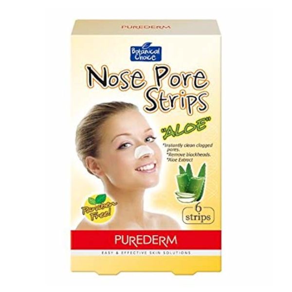 PUREDERM Nose Pore Strips - Aloe - 6 strips