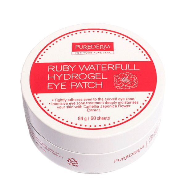 PUREDERM Ruby Waterfull Hydrogel Eye Patch - 60 patches