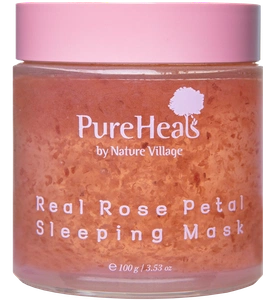PureHeal's Real Rose Petal Sleeping Mask