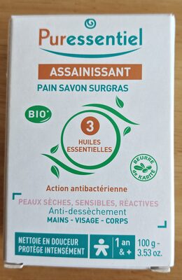 Pain savon surgras assainissant