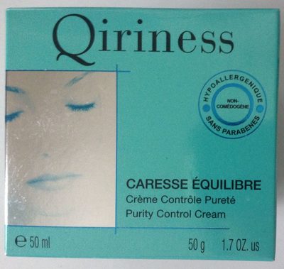 Crème contrôle pureté