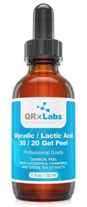 QRxLabs Glycolic/Lactic Acid 30/20 Gel Peel