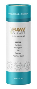 Raw Sugar Deodorant Vanilla Bean + Charcoal
