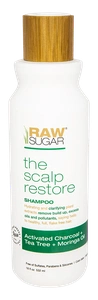 Raw Sugar Raw Sugar Scalp Renew Conditioner Activated Charcoal + Tea Tree + Moringa Oil