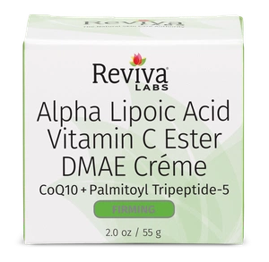 Reviva Labs Alpha Lipoic Acid, Vitamin C Ester & Dmae Cream