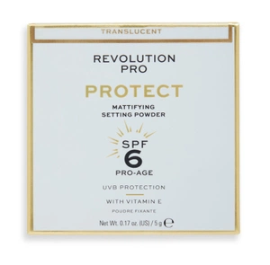 Revolution Pro Protect Mattifying Translucent Pressed Setting Powder SPF6