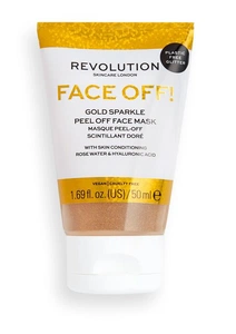 Revolution Skincare Face Off! Gold Sparkle Peel Off Face Mask