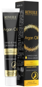 Revuele Argan Oil Hand & Nail Cream-Serum