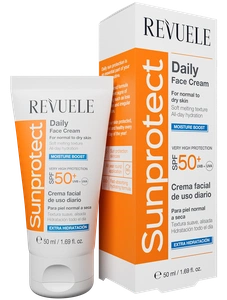 Revuele Sunprotect Daily Face Cream Moisture Boost SPF 50+