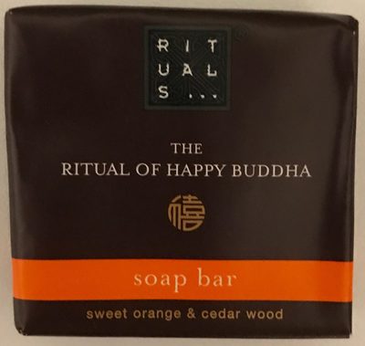 The RItual of Happy Buddha Soap Bar Sweet Orange & Cedar Wood