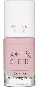 RIVAL Loves Me Soft & Sheer Colour + Hardening Polish 03 Raspberry Shake