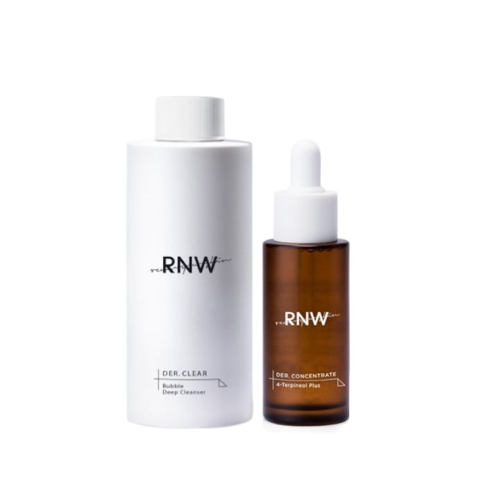 RNW DER. CONCENTRATE 4-Terpineol Plus - 30ml (1ea) + DER. CLEAR Bubble Deep Cleanser - 200g (1ea) Set