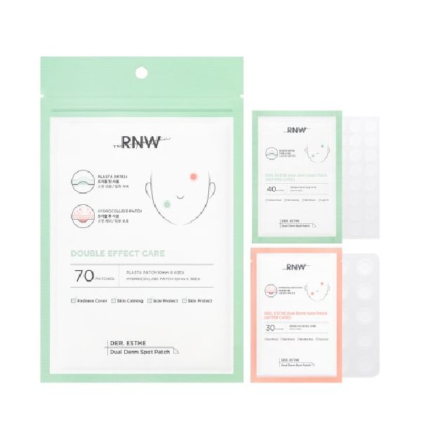 RNW DER. ESTHE Dual Derm Spot Patch Set - 70ea (10mm*40ea + 12mm*30ea)