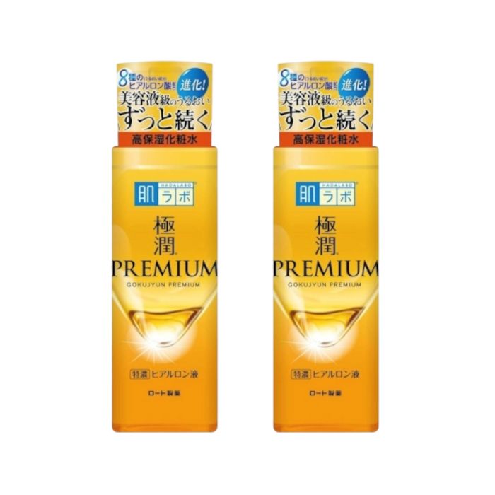 Rohto Mentholatum Hada Labo Gokujyun Premium Lotion - 170ml (2ea) Set
