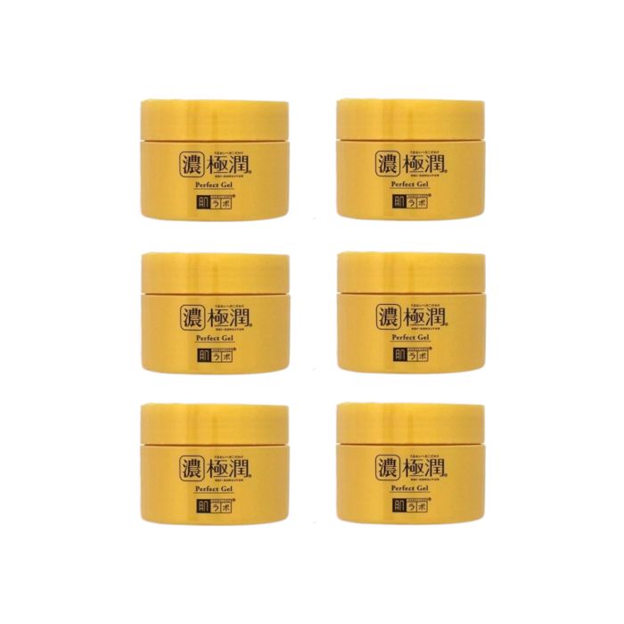 Rohto Mentholatum Hada Labo - Koi-Gokujyun Perfect Gel (Japan Version) - 100g (6ea) Set