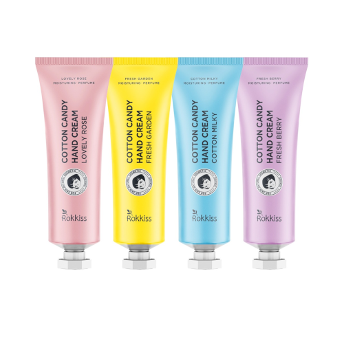 Rokkiss Cotton Candy Hand Cream - 50g*4ea