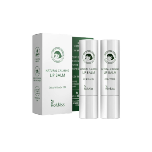 Rokkiss Natural Calming Lip Balm Set - 2pcs