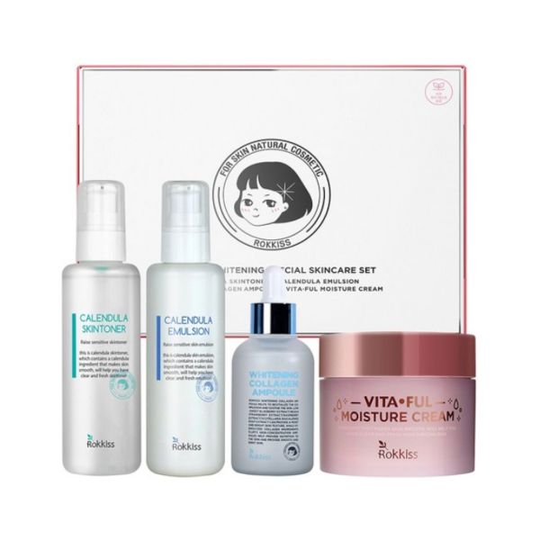 Rokkiss Whitening Special Skincare set - 1set(4items)