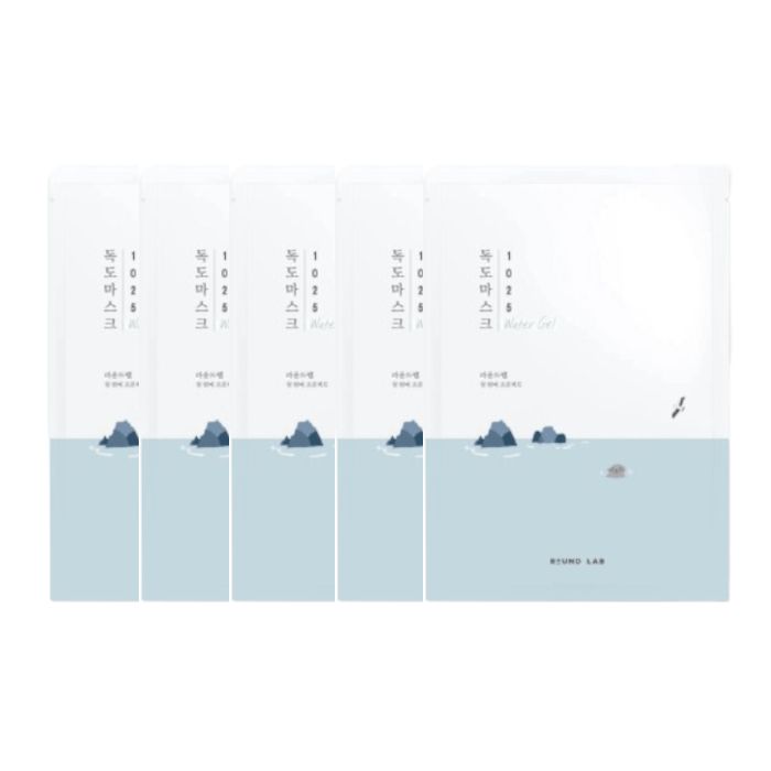 Round Lab 1025 Dokdo Water Gel Mask Sheet - 30ml (5ea) Set