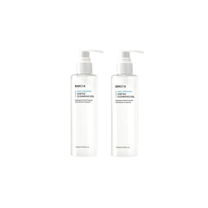 ROVECTIN Aqua Gentle Cleansing Gel - 175ml (2ea) Set