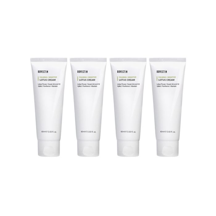 ROVECTIN Calming Lotus Cream (New Version) - 60ml (4ea) Set
