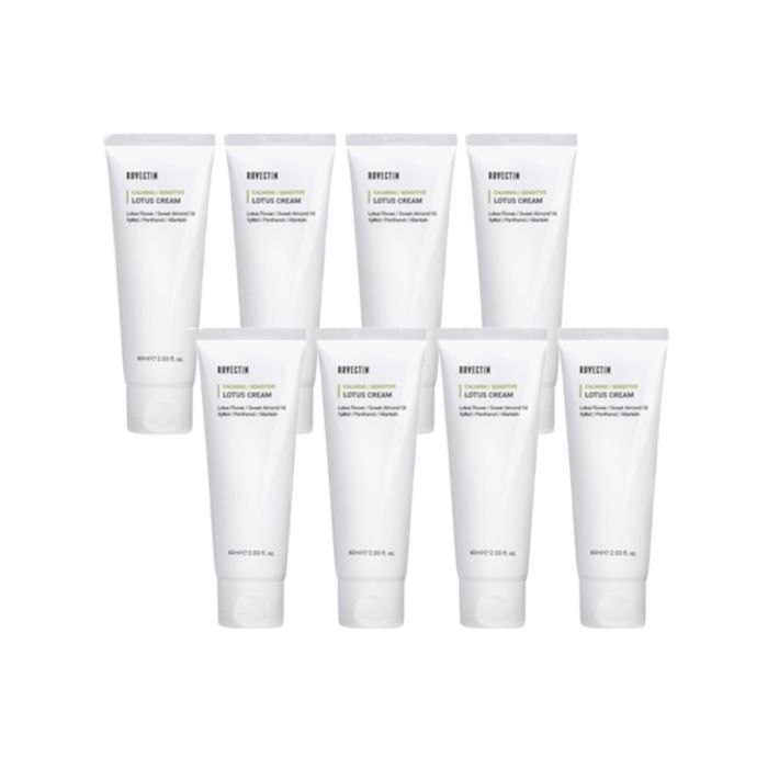 ROVECTIN Calming Lotus Cream (New Version) - 60ml (8ea) Set