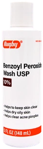 Rugby Benzoyl Peroxide Acne Wash Usp 5%