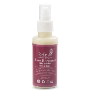 Rustic art Rose Bergamot Face And Body Cream