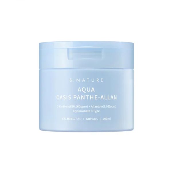 S.NATURE Aqua Oasis Panthe-Allan Calming Pad - 60ea