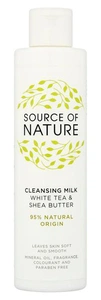 (Sainsburys) Source of Nature Cleansing Milk White Tea & Shea Butter