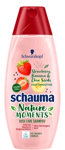 Schauma Nature Moments Hair Smoothie Strawberry, Banana & Chia Seeds