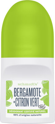 Schmidt's Déodorant Bille Bergamote + Citron Vert 50ml