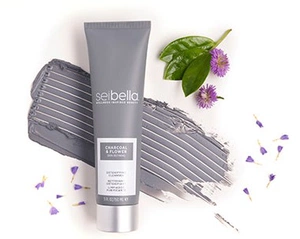 Seibella Charcoal & Flower Skin Refining Detoxifying Cleanser