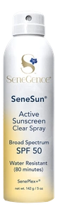 SeneGence Senesun® Active Sunscreen Clear Spray SPF 50