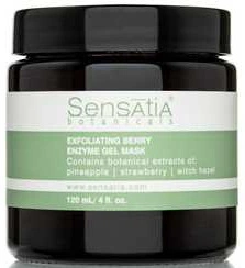 sensatia botanicals Exfoliating Berry Enzyme Gel Mask
