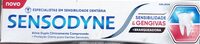Sensodyne sensibilidade e gengivas