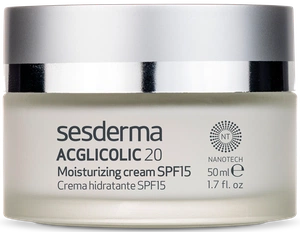 Sesderma ACGLICOLIC 20 Moisturizing Cream SPF 15