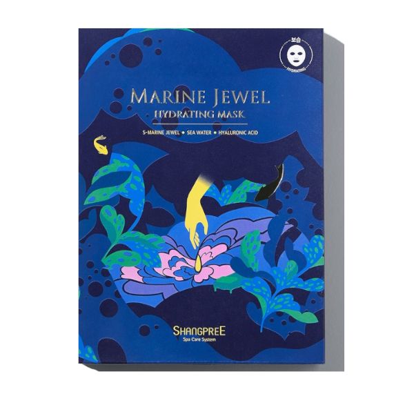 Shangpree Marine Jewel Hydrating Mask - 5pcs