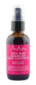 Shea Moisture 100% Pure Jamaican Black Castor Oil Head To Toe Restoration