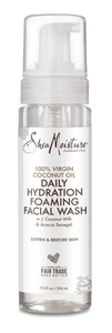 Shea Moisture 100% Virgin Coconut Oil Daily Hydration Foaming Facial Wash