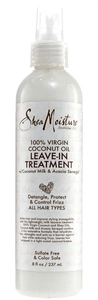 Shea Moisture 100% Virgin Coconut Oil Leave In Conditioner With Coconut Milk