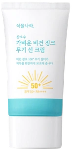 Shingmulnara Oxygen Water Light Vegan Zinc Mineral Sun Cream