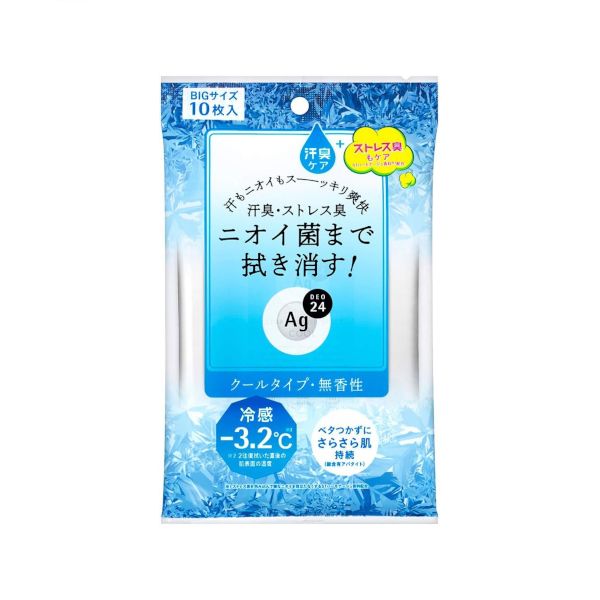 Shiseido Ag Deo 24 Clear Shower Sheet and Cool - 30pcs - Unscented